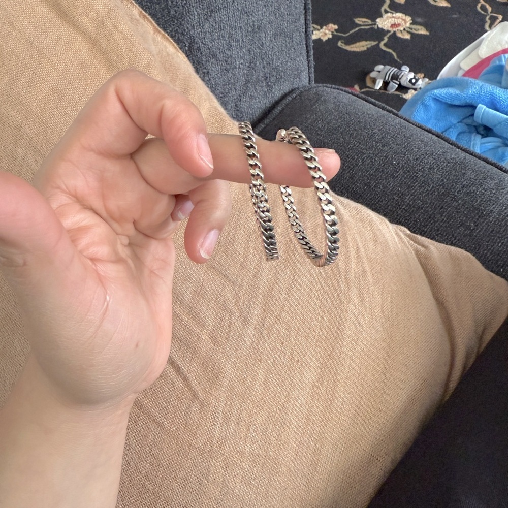 Ask and Embla large hoop earrings